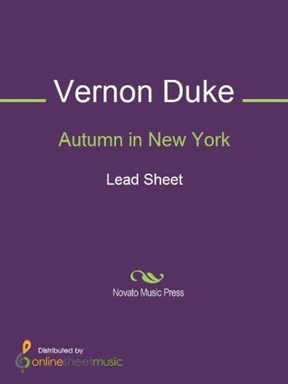 Autumn in New York Sheet Music (Kindle Edition)