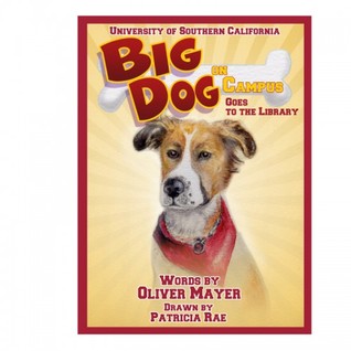 Big Dog on Campus Goes to the Library