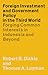 Foreign Investment and Government Policy in the Third World by Robert B. and Layman Thomas...