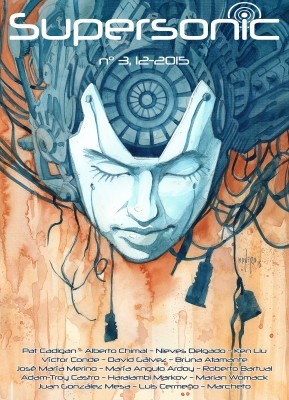 Portada de SuperSonic #3, de Cristina Jurado