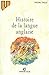 Histoire de la langue anglaise