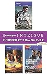 Book cover for Harlequin Intrigue October 2017 - Box Set 2 of 2: Pine Lake\Texas Showdown\Stone Cold Christmas Ranger