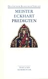 Predigten: Werke 1 von Meister Eckhart
