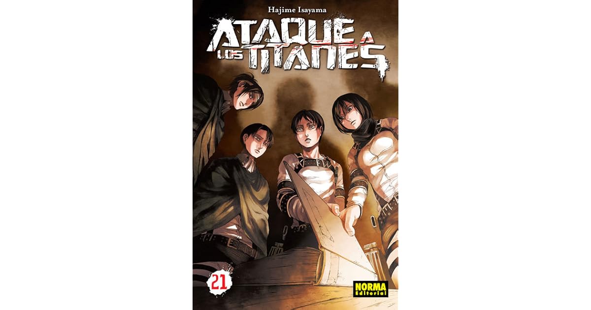 Ataque De Los Titanes 21 Hajime Isayama
