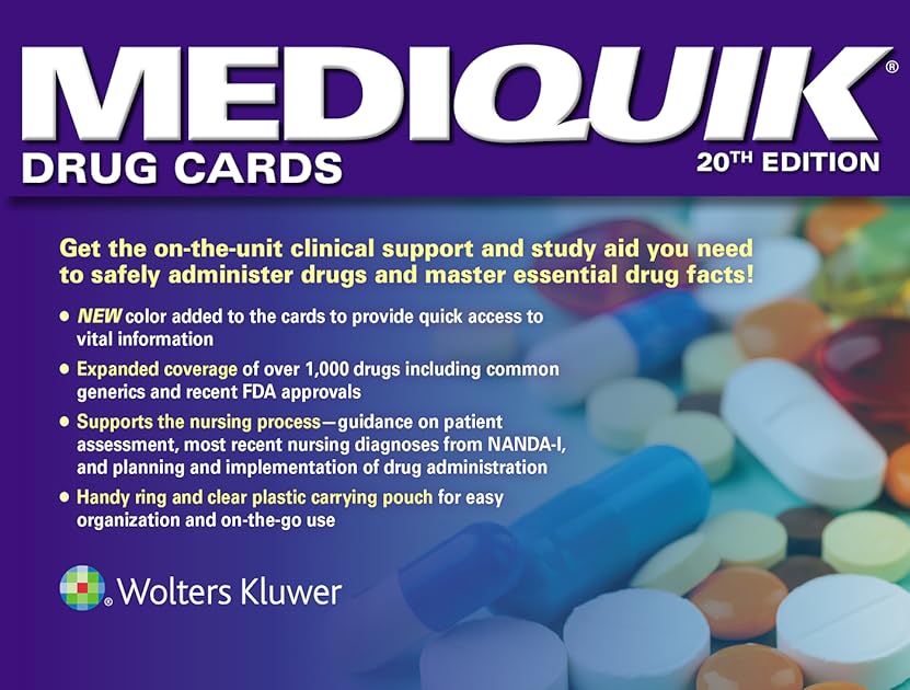 MediQuik Drug Cards