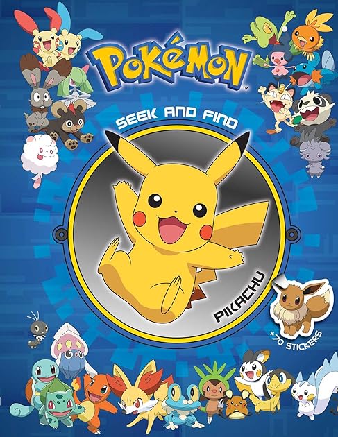 Pokémon Seek and Find: Pikachu