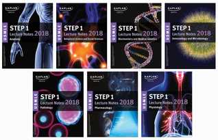 USMLE Step 1 Lecture Notes 2018: 7-Book Set (Kaplan Test Prep)
