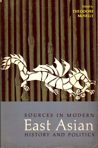 Sources In Modern East Asian History And Politics