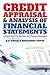 CREDIT APPRAISAL & ANALYSIS...
