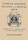 VFW Auxiliary Podium Edition 2018: By-Laws, Booklet of Instruction and Ritual Book cover for VFW Auxiliary Podium Edition 2018: By-Laws, Booklet of Instruction and Ritual
