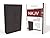 NKJV, Value Thinline Bible, Large Print, Leathersoft, Charcoal, Red Letter Edition, Comfort Print: Holy Bible, New King James Version