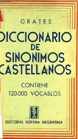 Diccionario de Sinònimos Castellano (Unknown Binding)