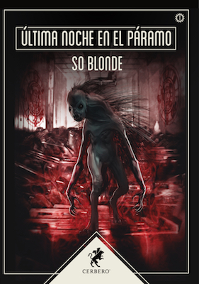 Portada de Última noche en el páramo, de So Blonde