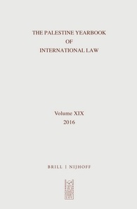 The Palestine Yearbook of International Law, Volume 19