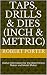 Taps, Drills & Dies (Inch &...