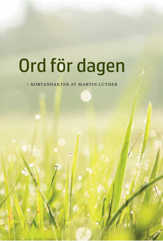 ORD FÖR DAGEN - kortandakter av Martin Luther