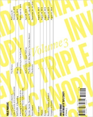 Invalid Format: An Anthology of Triple Canopy: Volume 3