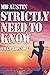 Strictly Need to Know (Maji...