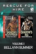 Rescue for Hire, Volume 5: Spencer's Reluctant Rescuer / Shadow's Pen