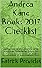 Andrea Kane Books 2017 Chec...