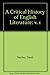 A Critical History of Engli...