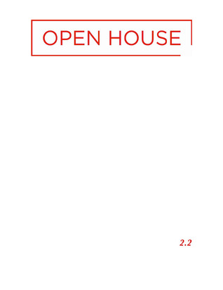 Open House, Vol. 2 No. 2