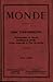 Monde: Essai D’universalism...