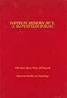 Papyri in Memory of P.J. Sijpesteijn: American Studies in Papyrology 40 Papyri in Memory of P.J. Sijpesteijn: American Studies in Papyrology 40
