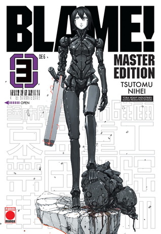 Portada de BLAME! Vol. 3, de Tsutomu Nihei