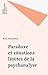 Paradoxe et situations limi...