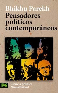 Portada de Pensadores políticos contemporáneos, de Bhikhu C. Parekh