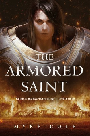 Portada de The Armored Saint, de Myke Cole