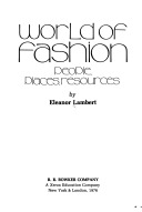 World of fashion: People, places, resources