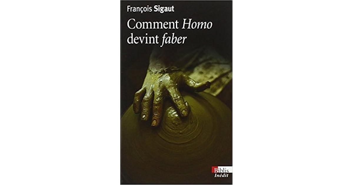 Comment Homo Devient Faber By Francois Sigaut
