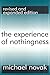 The Experience of Nothingness