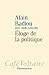 Éloge de la politique