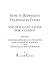 How to Represent Yourself in Court and Not Have a Fool for a ... by Roland E. Cowden