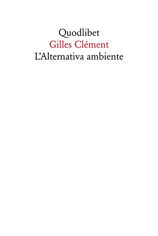 L'alternativa ambiente (Paperback)