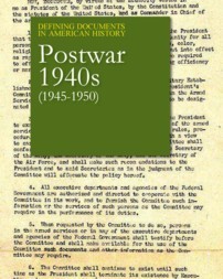 Defining Documents in American History: Postwar 1940s (1945-1949)