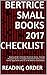 Bertrice Small Books 2017 Checklist by Reading Order