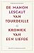 De Manon Lescaut van Tourdeille