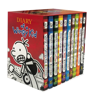 Diary of a Wimpy Kid Box of Books 1–10 Hardcover Gift Set