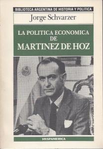 La política económica de Martínez de Hoz (Paperback)