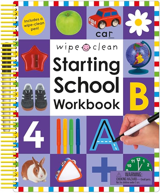 Wipe Clean: Starting School Workbook