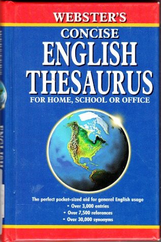 Webster's Concise English Thesaurus (Hardcover)