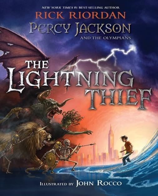 The Lightning Thief (Percy Jackson and the Olympians, #1)