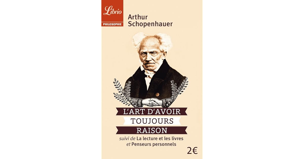 L'art d'avoir toujours raison, suivi de La lecture et les livres et