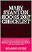 Mary Stanton Books 2017 Che...