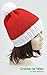 Christmas Hat Knitting Pattern Pom Pom Hat Knit Santa Hat Pat... by Tania Chernova