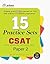 15 Practice Sets - CSAT Paper-2